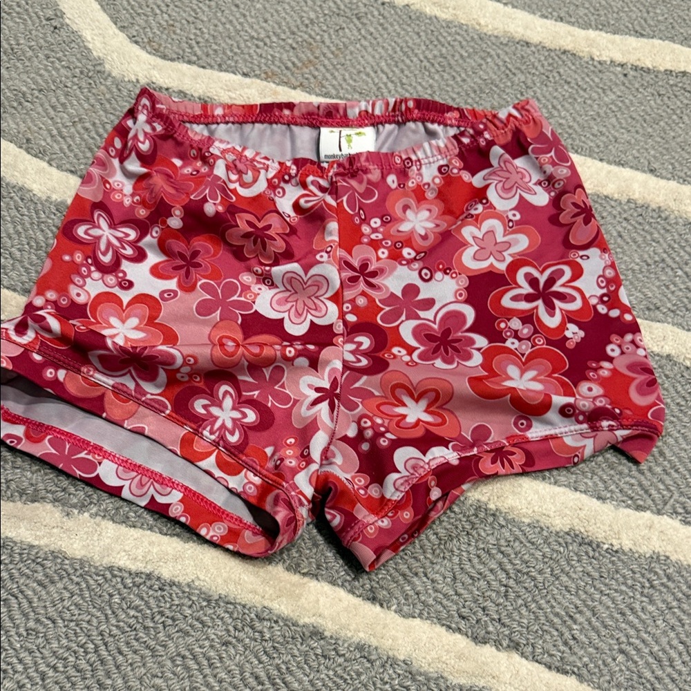 Lot of 2 Floral Kids monkey Bar Buddies  - Red